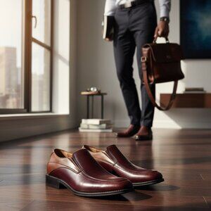 Men' s Joseph Abboud leather loafer